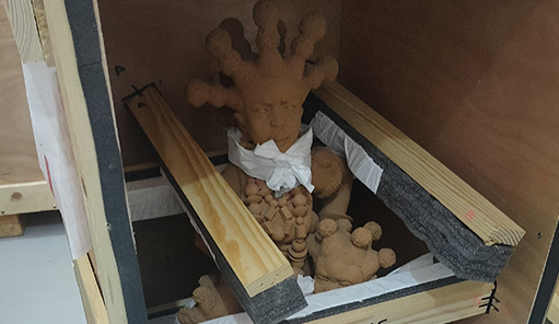 “Revelation! Contemporary art from Benin”: AGS Benin moves 4 containers of art on round trip.